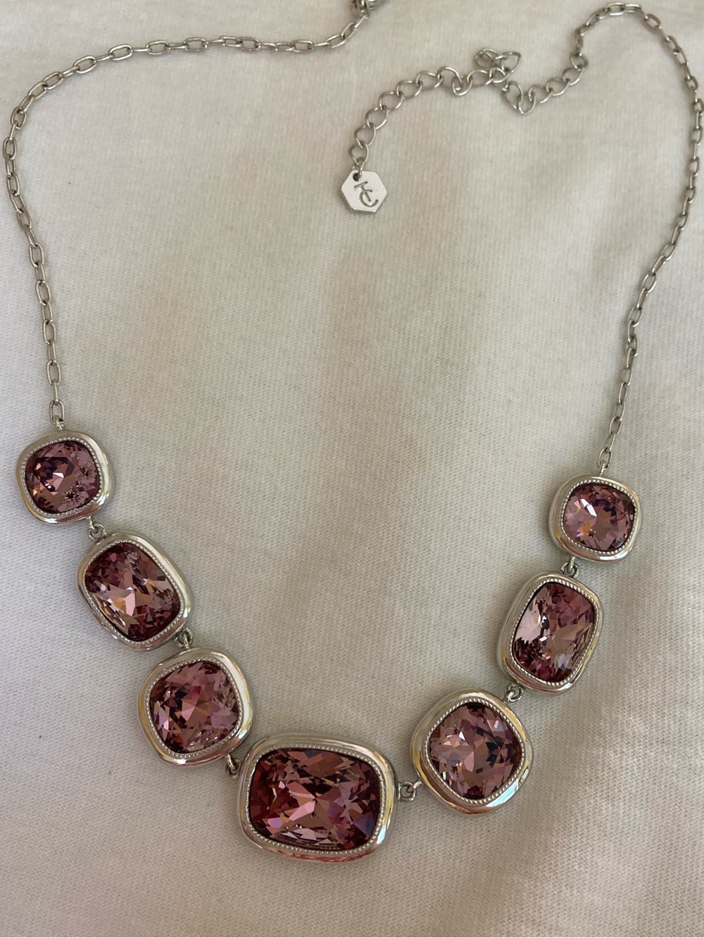 Touchstone Crystal TC Pink Swarovski Crystals Bling